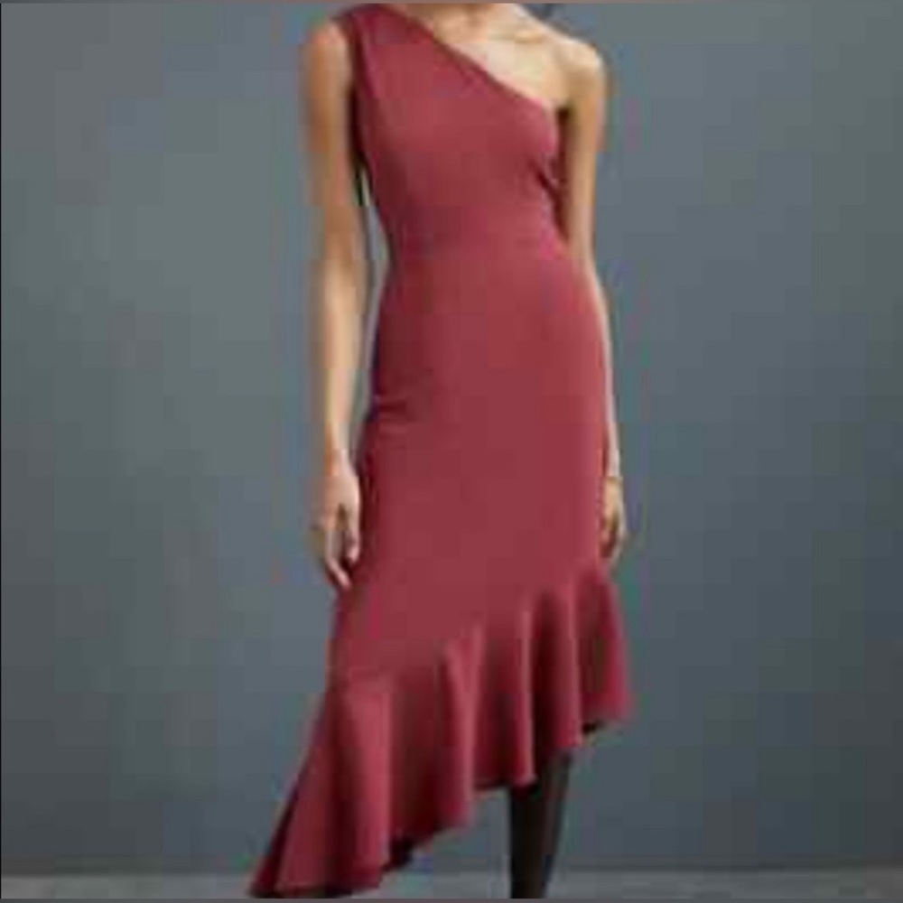 Hutch Anthropologie NWT, size L, one shoulder dress